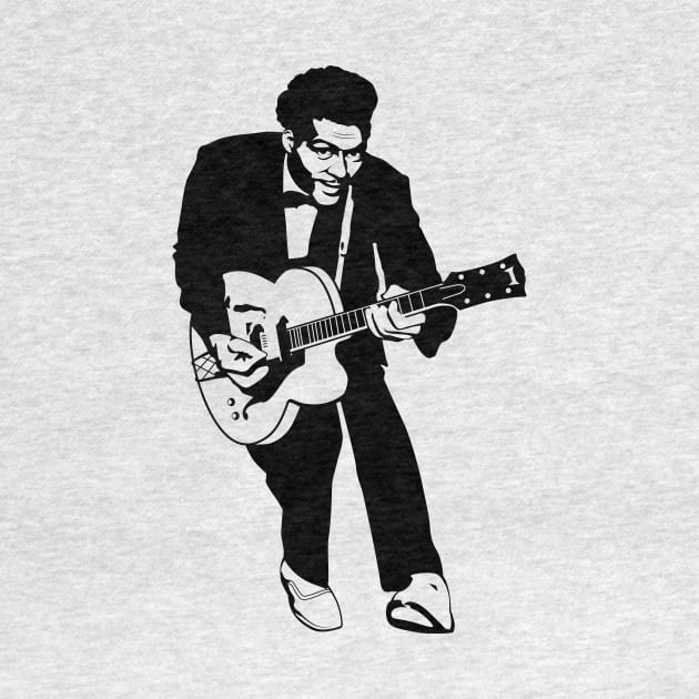 Chuck Berry by Woah_Jonny